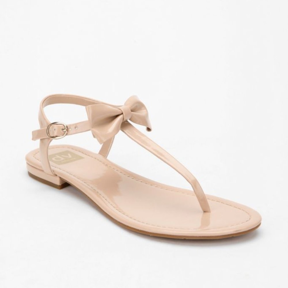 Dolce Vita Bow Patent Leather Sandal
